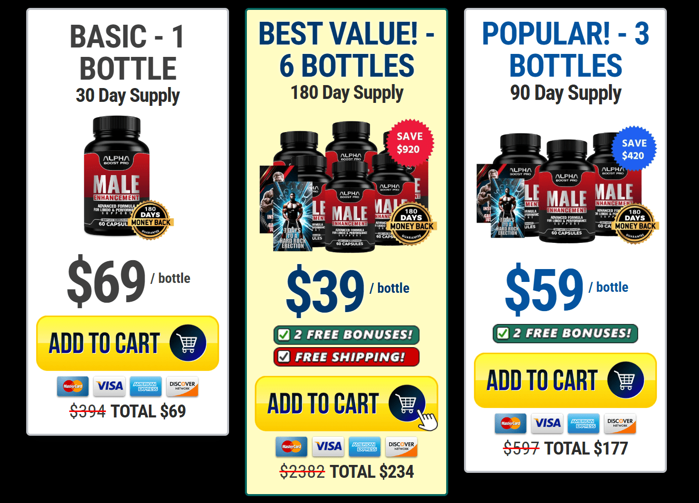 Alpha Boost Pro purchase